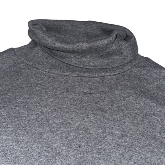 White Stag Plus Size 16W Mock Turtleneck Long Sleeve Shirts Cotton & Polyester G - Picture 3 of 8